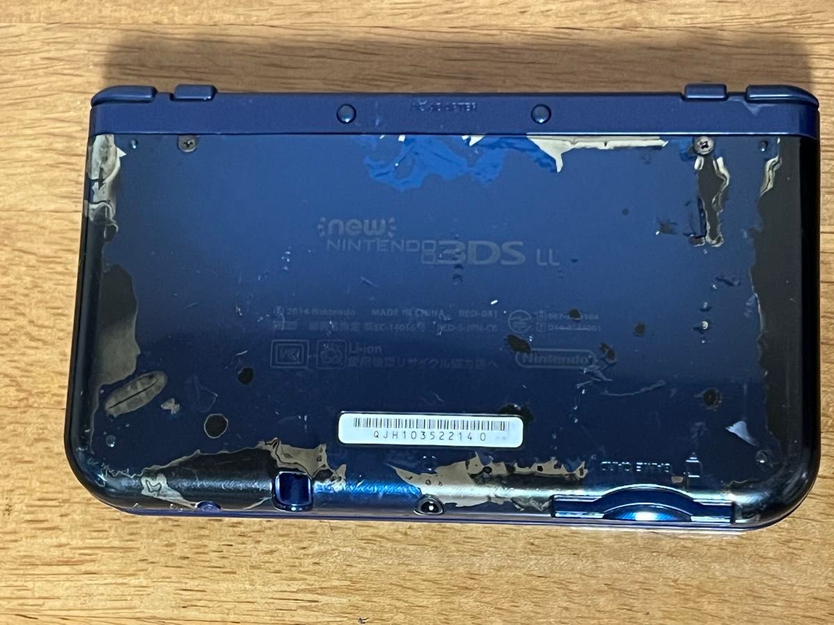 New Nintendo 3DS 青色 外装に傷あり ジャンク New Nintendo 3DS LL 青 外装傷あり|Yahoo!フリマ(旧