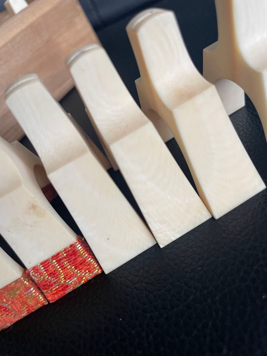 高級品 冨士形琴柱 14個 高級品 冨士形琴柱 14個 高級品 冨士形琴柱 14個