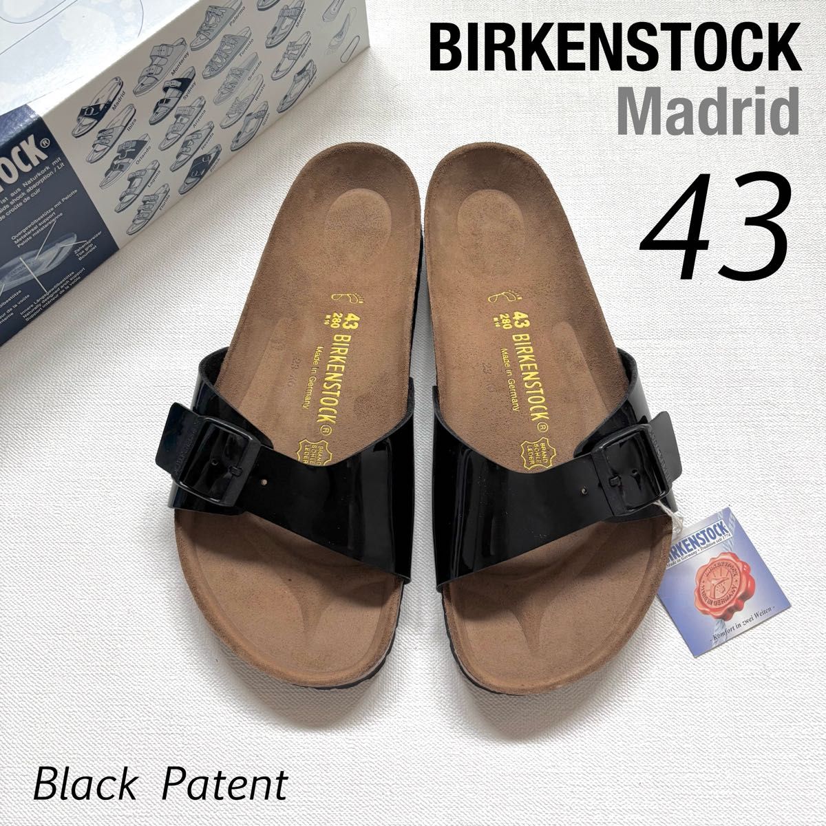 R ビルケンシュトック28 マドリッド希少1774 Madrid all ビルケンシュトック28 マドリッド希少1774 Madrid all black