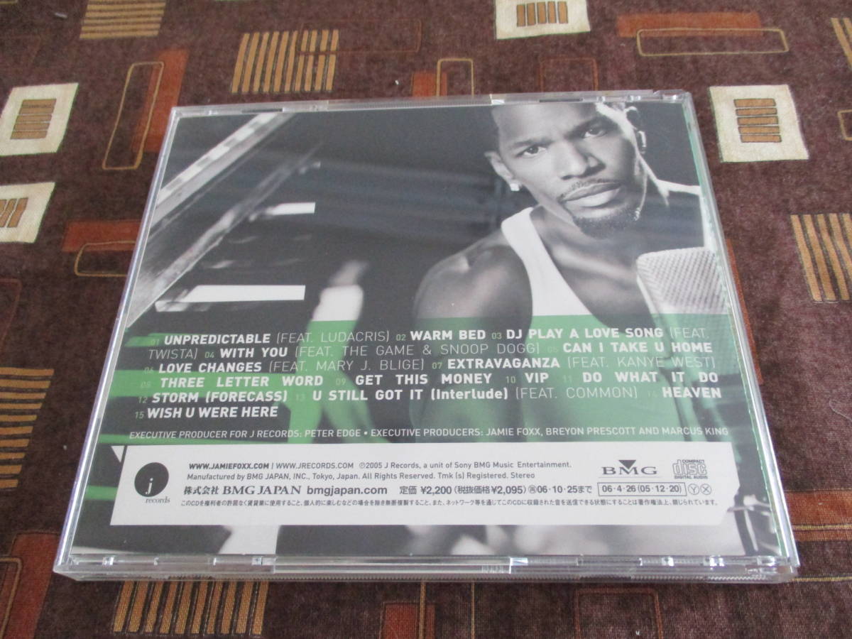 CD JAMIE FOXX UNPREDIC TABLE_画像2