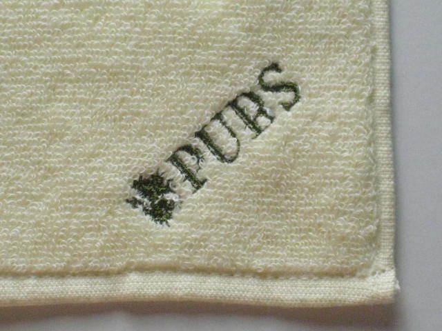 PUBS 新幹線E5系はやぶさ オリジナル刺繍入りタオル　今治タオル　送料無料　新幹線　はやぶさ