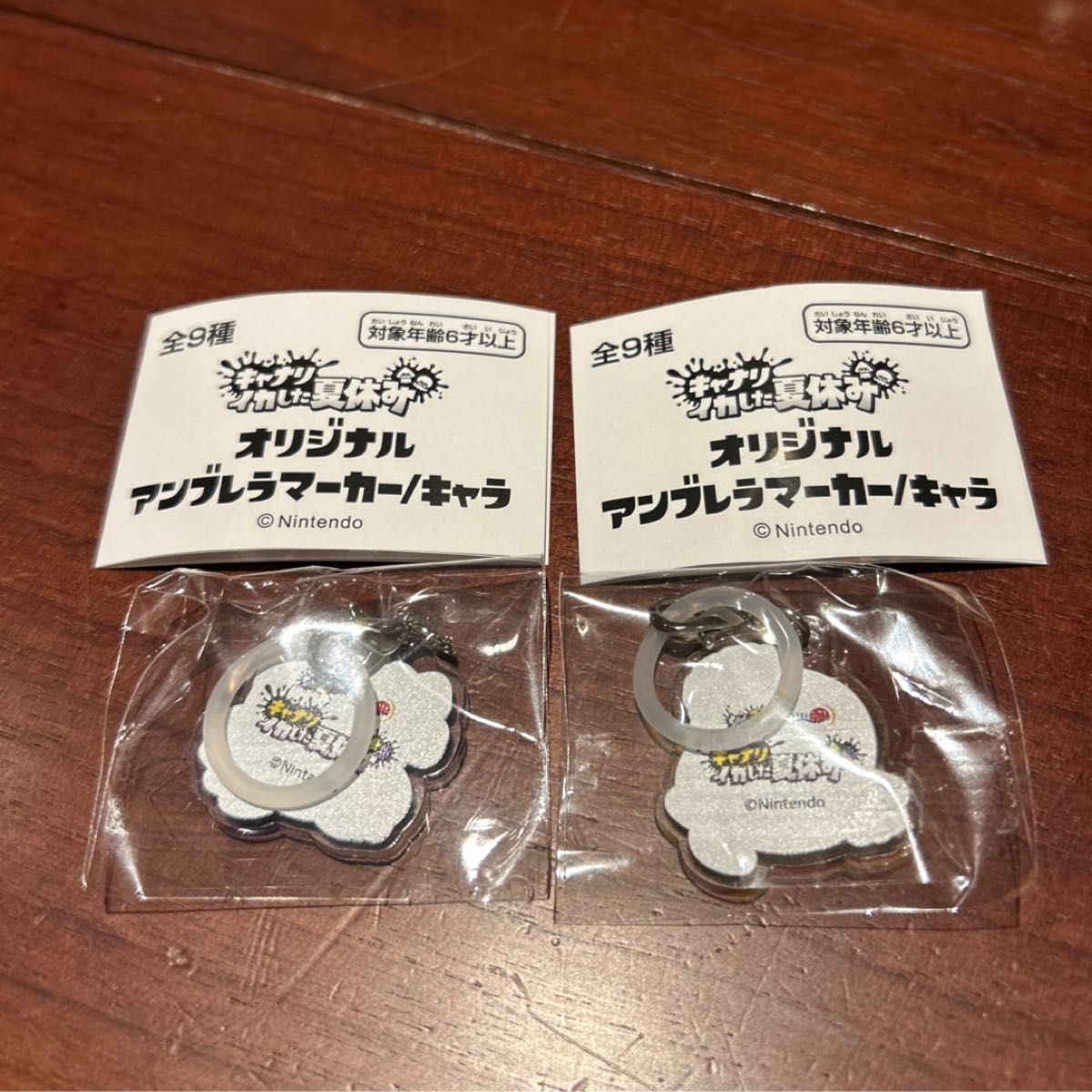 スプラトゥーン オリジナル アンブレラマーカー/キャラ キャナルシティ博多限定 スプラトゥーン フウカ ウツホ アンブレラマーカー