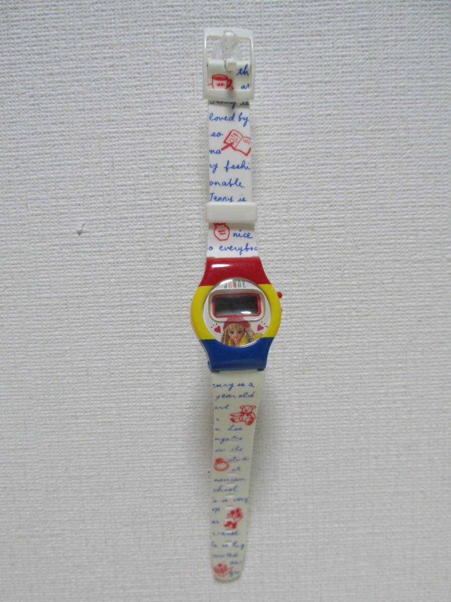 ジェニー　「オリジナル腕時計　非売品　１９９５年」　ジェニーコーディネートキャンペーン　コーディネートシリーズ PartⅢ　_画像3