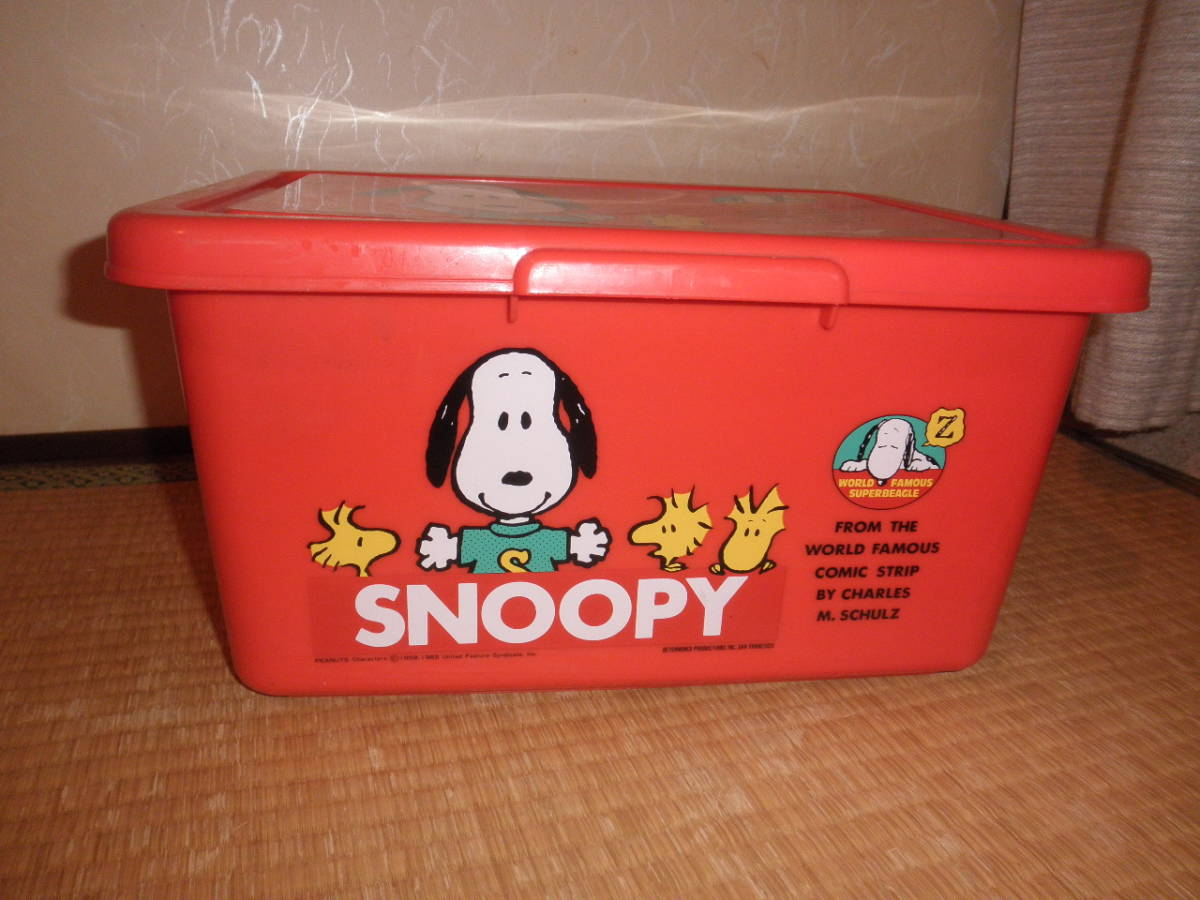 ヤフオク スヌーピー 衣装ケース おもちゃ入れ 珍品 アメ ヤフオク スヌーピー 衣装ケース おもちゃ入れ 珍品 アメ