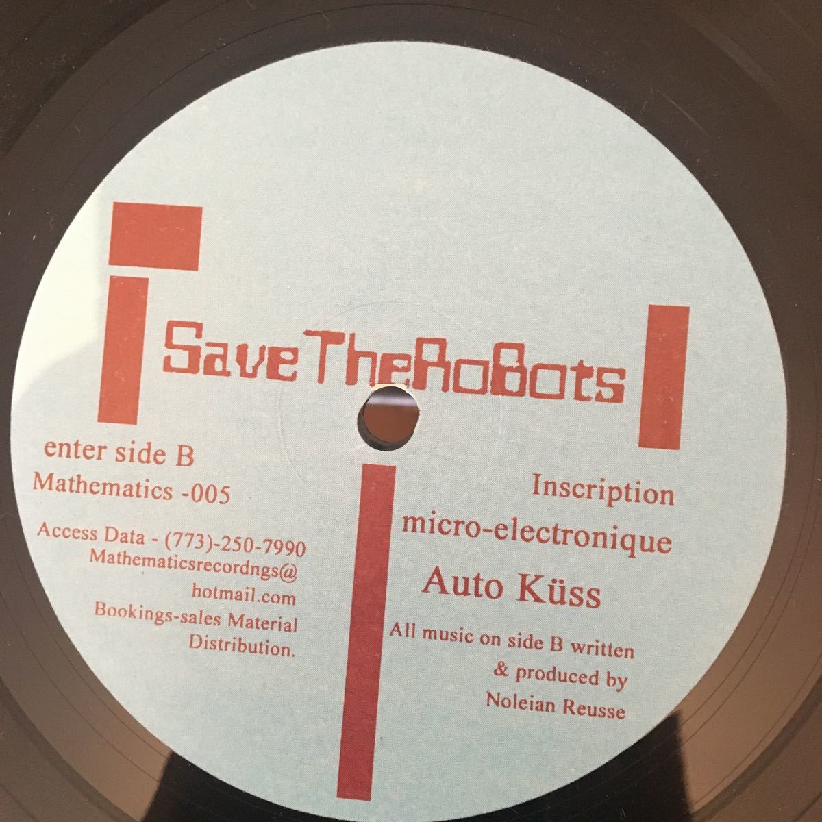 Africanswithmainframes Save The Robots E.P. 12インチ　レコード　Jamal Moss