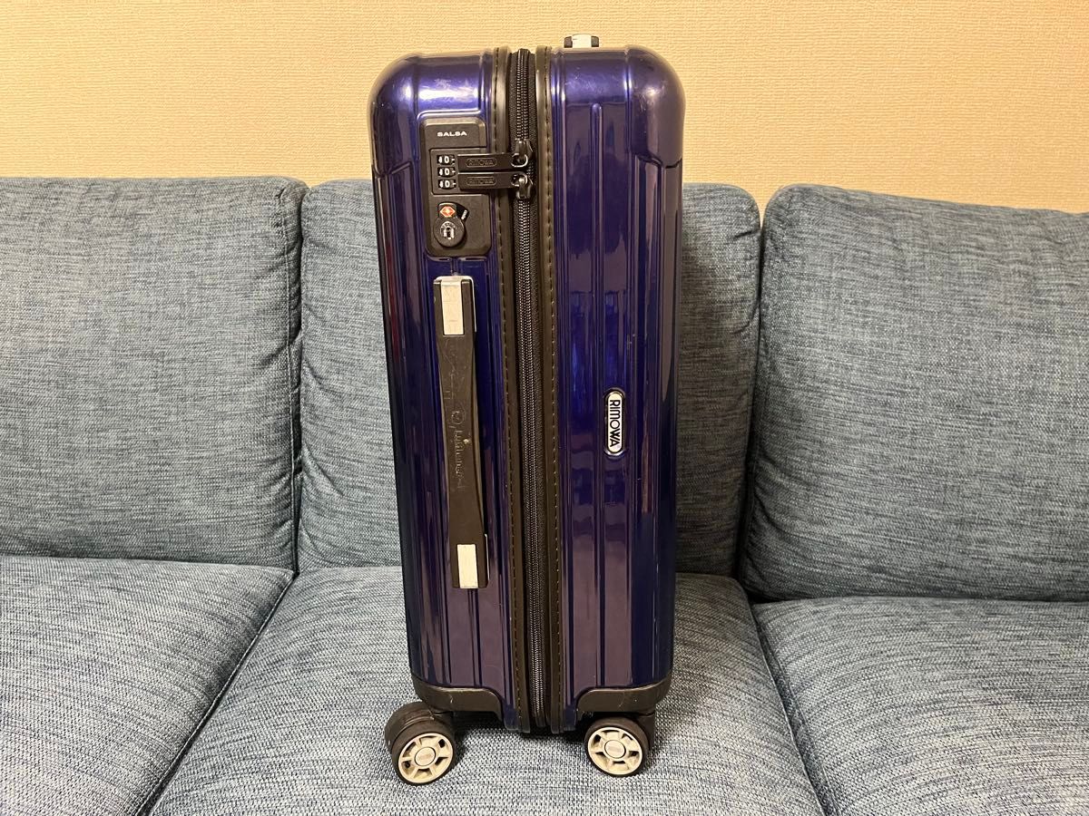 リモワ ルフトハンザ サルサ 機内持ち込み可 リモワ ルフトハンザ RIMOWA サルサ 機内持ち込み 四輪 ネイビー