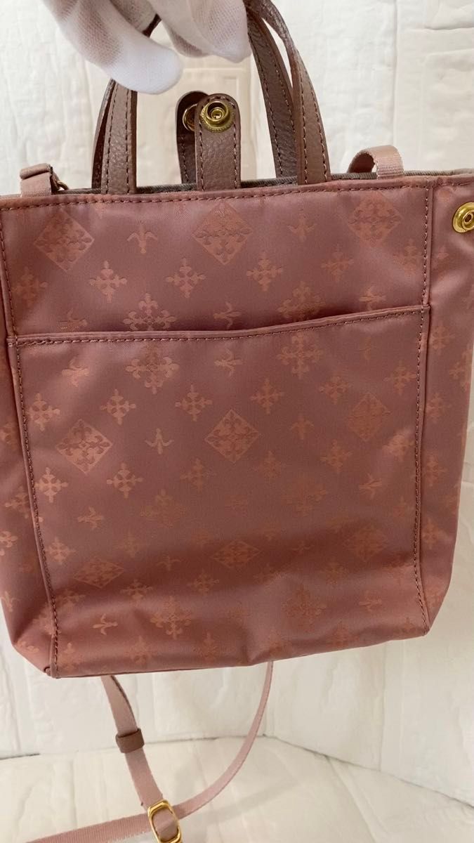 russet ミニショルダーバッグ ピンク 斜め掛け