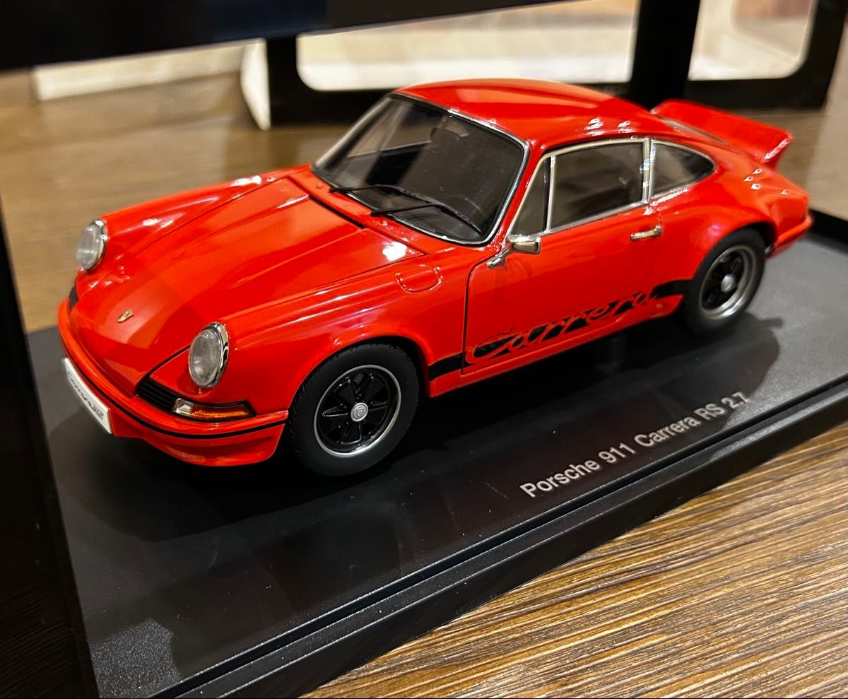 【外箱無し】オートアート ポルシェ911 カレラRS2.7 1973 1/18 1/18 オートアート ポルシェ 911 カレラ RS 2 7 1973 オレンジ