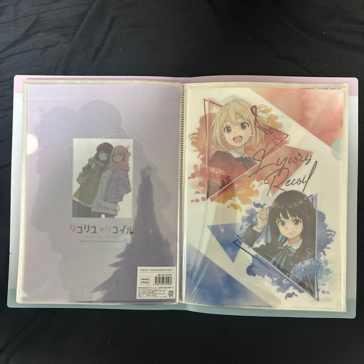 リコリスリコイル クリアファイル リコリスリコイル展 千束 たきな クルミ フキ リコリスリコイル クリアファイル リコリスリコイル展 千束 たき