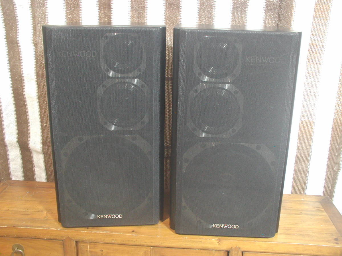 *KENWOOD made,ROXY,DG3, speaker system pair.. center cap taking 