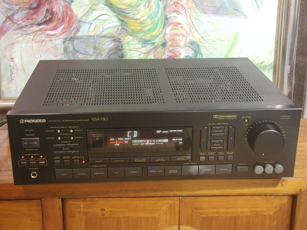 品質が 【パワフルな音】高級Pioneer VSA-730 アンプ 当時定価¥79,800