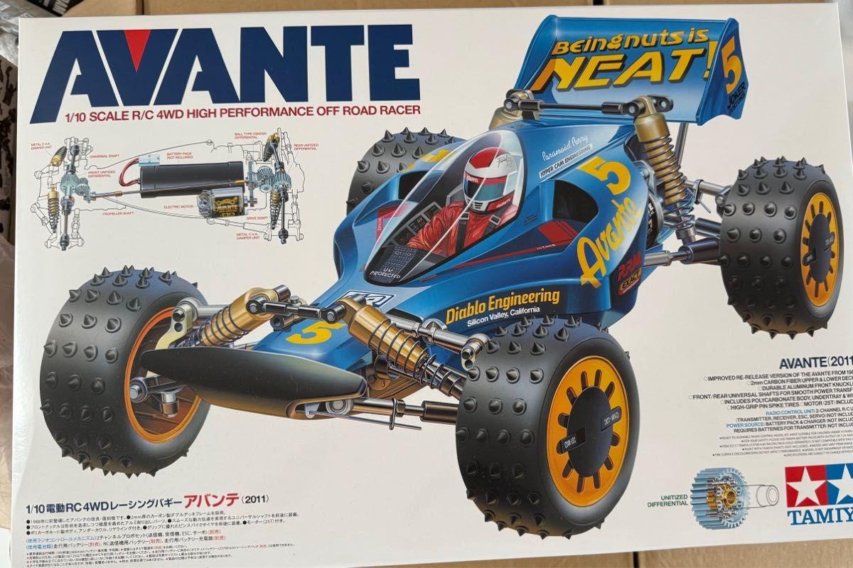 TAMIYA AVANTE 1/10 タミヤ アバンテ 未使用品 タミヤ アバンテ TAMIYA 未組立 10RC 電動RC AVANTE|Yahoo