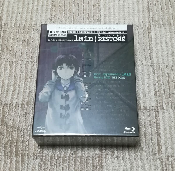 レビュー高評価の商品！ experiments 新品 serial lain 初回限定生産