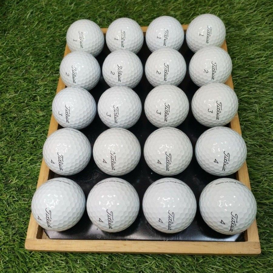 タイトリストPROV1 2023年モデル優良ロストボール20個。 タイトリスト PRO V1 2023年モデル優良 ロストボール20個|Yahoo