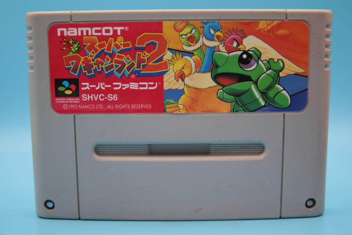 任天堂 Sfc スーパーワギャンランド2 ナムコット 1993 Nintendo Sfc Super Wagan Land 2 Namcot 1993 Work