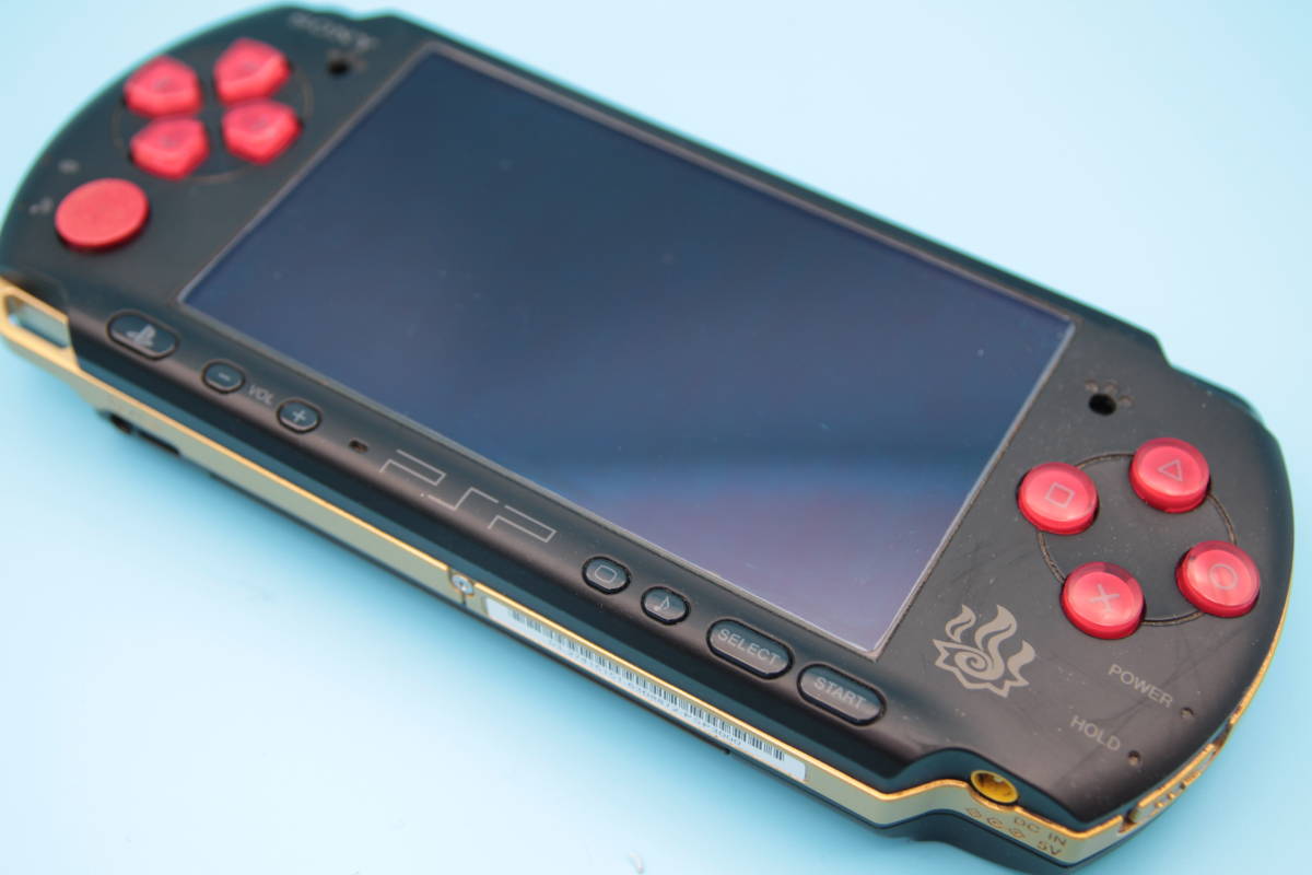 SONY PSP 3000 モンハンポータブル3rdモデル 起動確認済 SONY PSP-3000 Monhan Portable 3rd Model  Start confirmed