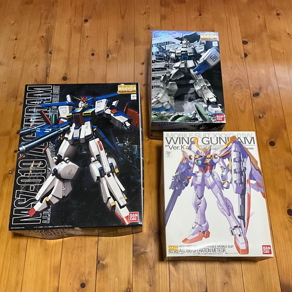 ガンプラ セット まとめ売り バラ売り3点から おまけあり! ガンプラ】ZZガンダム Wガンダム Ver Ka Ez8 MG3点セット|Yahoo