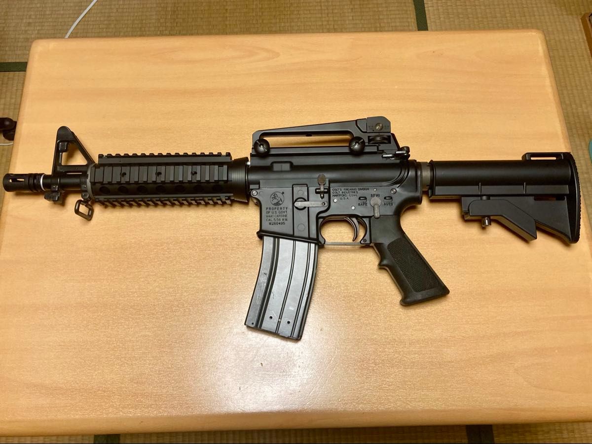 ウエスタンアームズ M4ガスブローバック 作動確認済 送料無料 WA M4A1 CQB ガスブローバック マグナブローバック マガジン