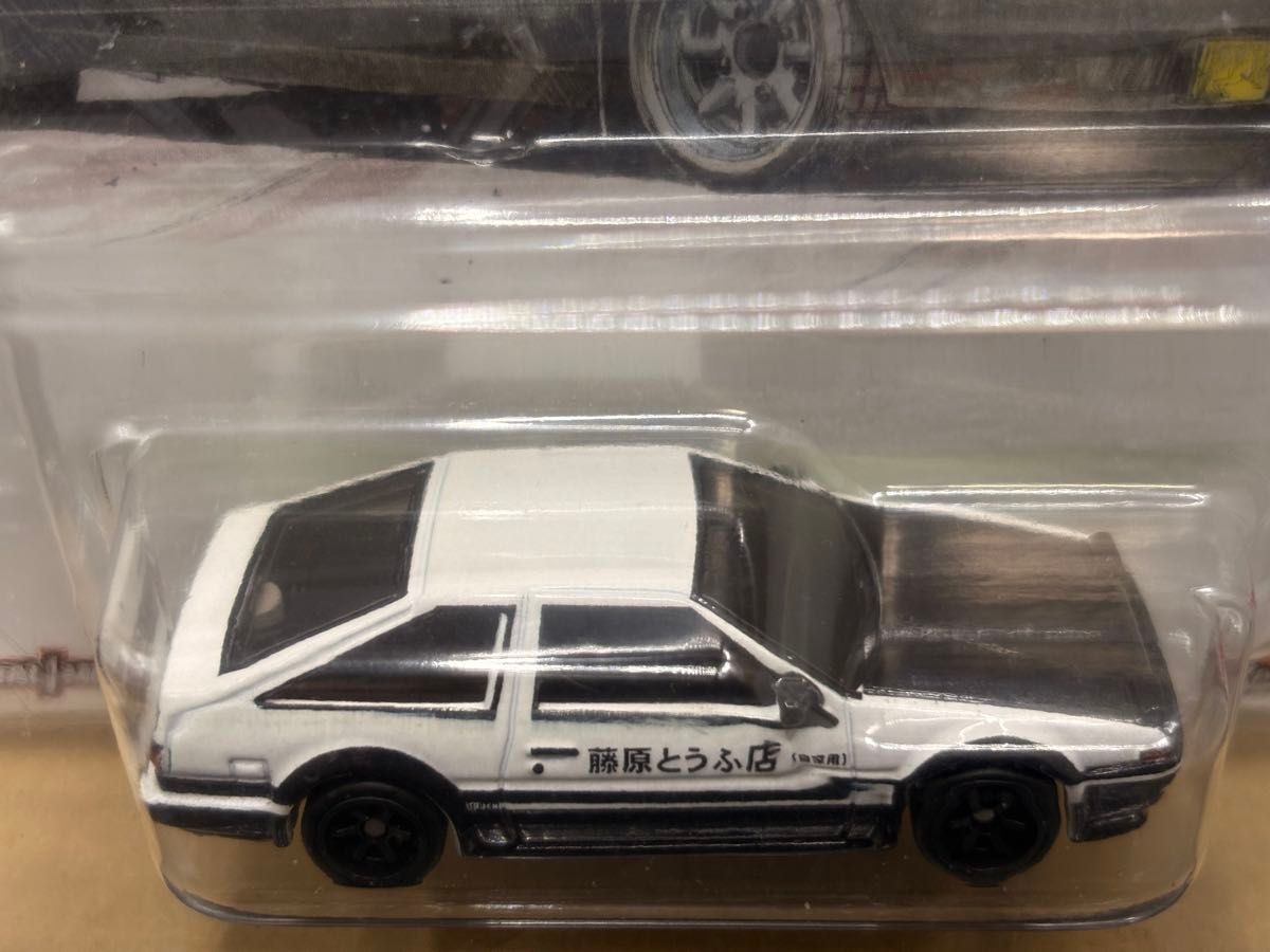 ホットウィール 非売品 イニシャルD 顔文字D トレノ AE86 レア 未開封 ホットウィール 非売品 イニシャルD 頭文字D トレノ AE86 レア