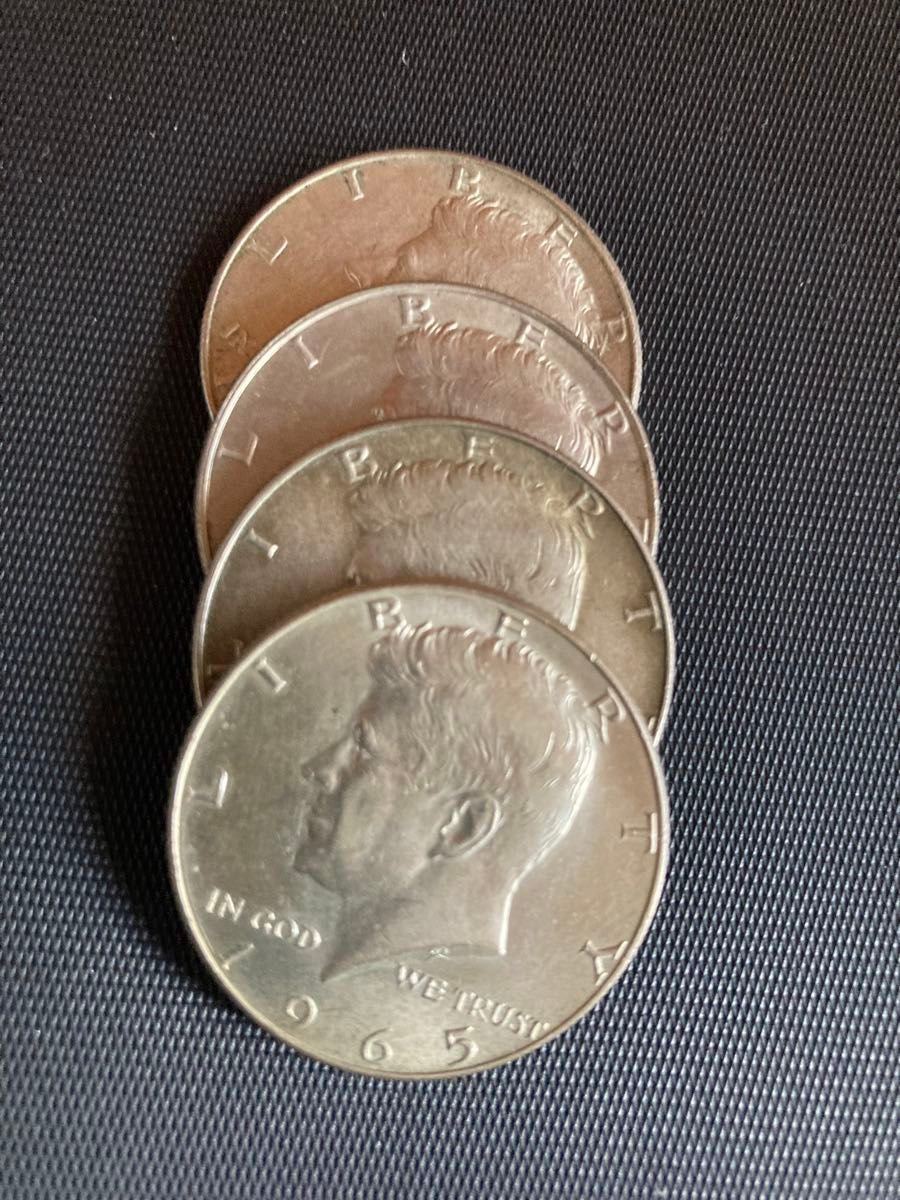 アメリカ銀貨 ケネディ銀貨 7枚銀貨 リバティ ハーフダラー銀貨 アメリカ ケネディ銀貨sv400 ハーフダラー 4枚セット|Yahoo