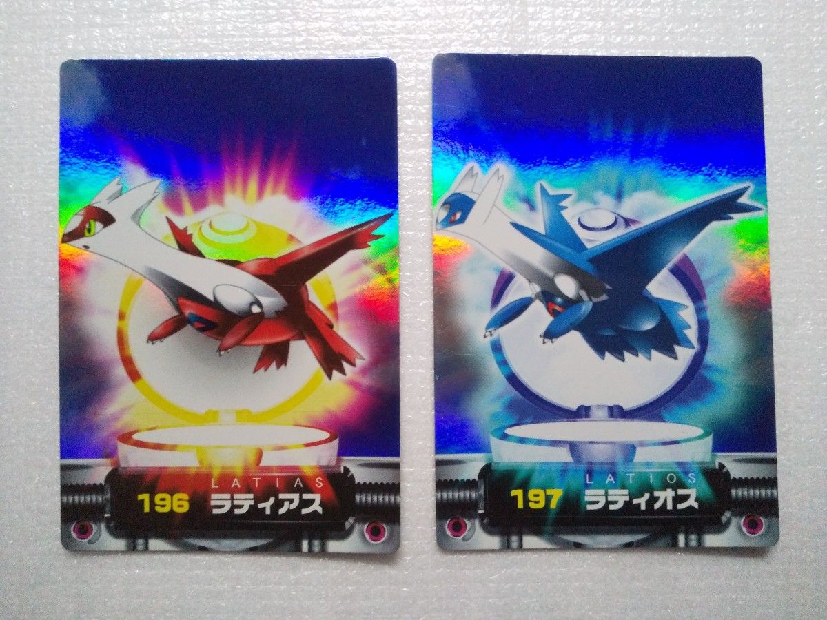 ポケモンずかんカード ラティオス・ラティアス アドバンスジェネレーション ラティアス ラティオス ポケットモンスター アドバンス