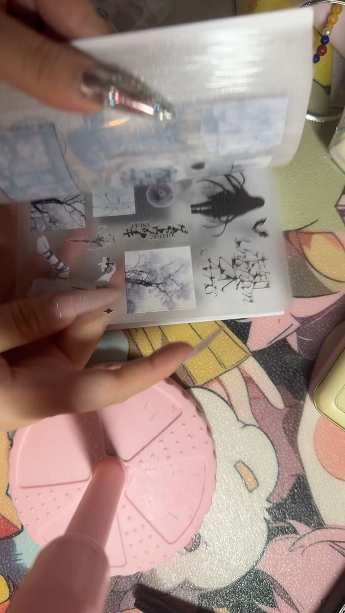 海外可愛い素材手帳シール本