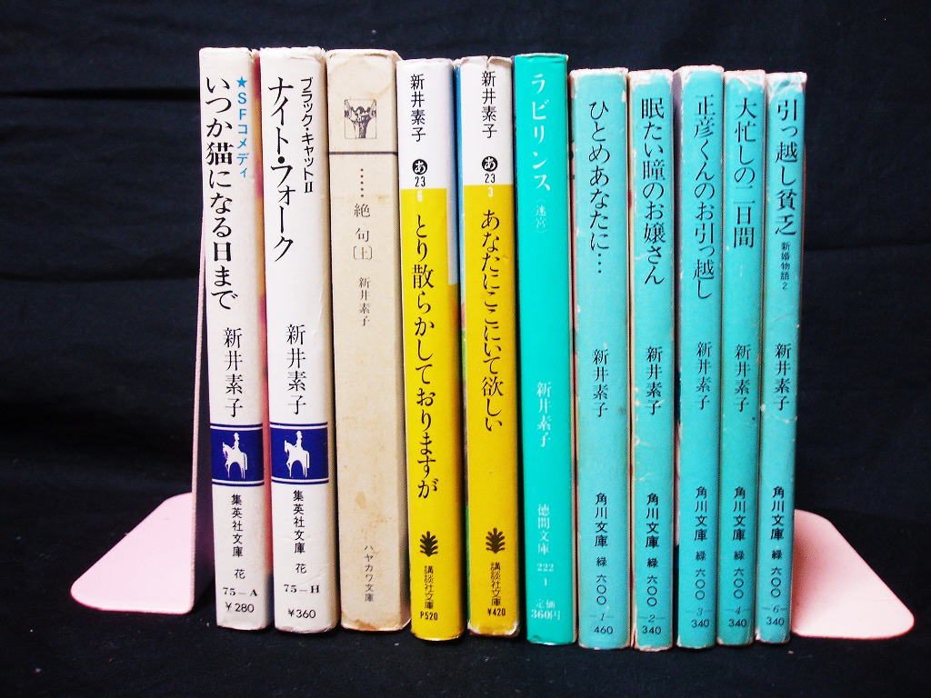 △端本 11冊セット 新井素子『いつか猫になる日まで』『ラビリンス』他 コバルト文庫 ハヤカワ文庫 角川文庫 講談社文庫 徳間文庫_画像1