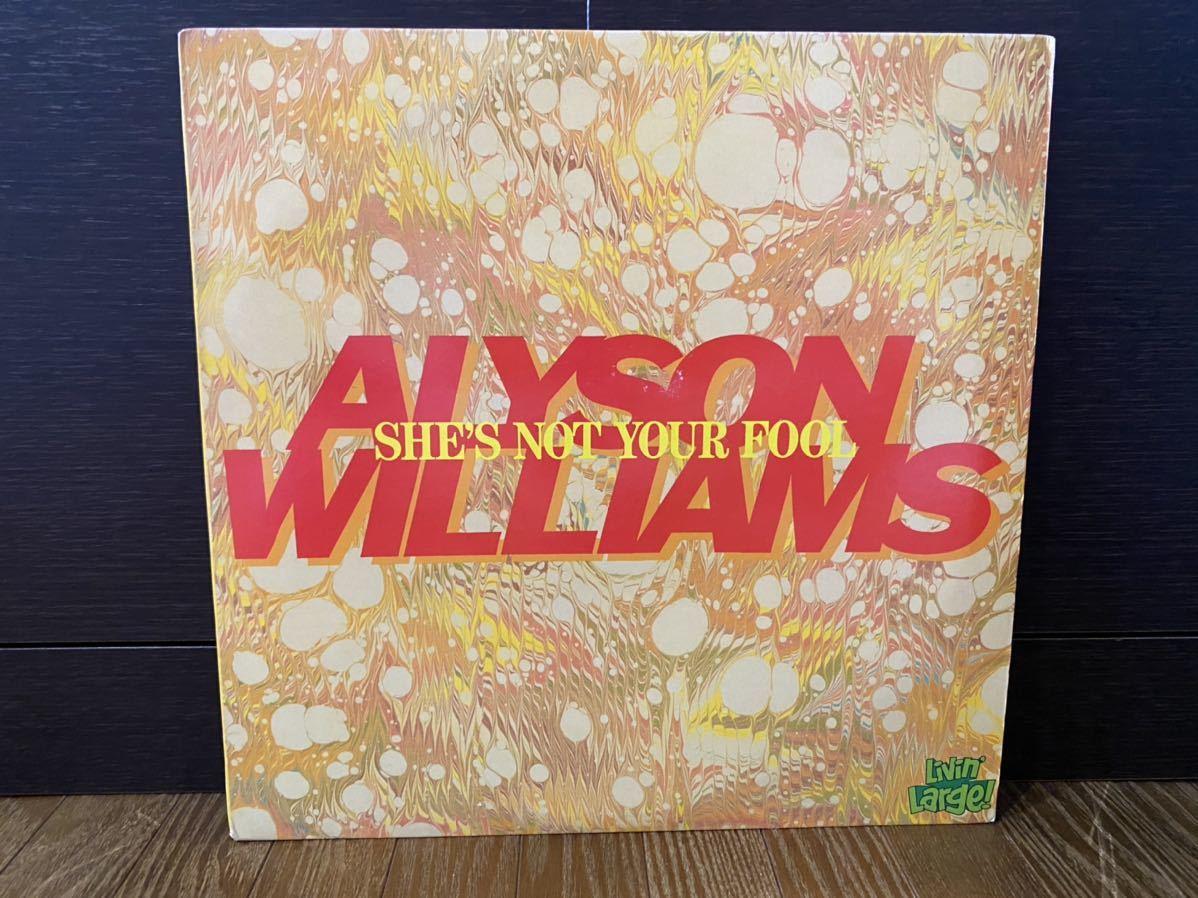 即決！Alyson Williams - She's Not Your Fool_画像1