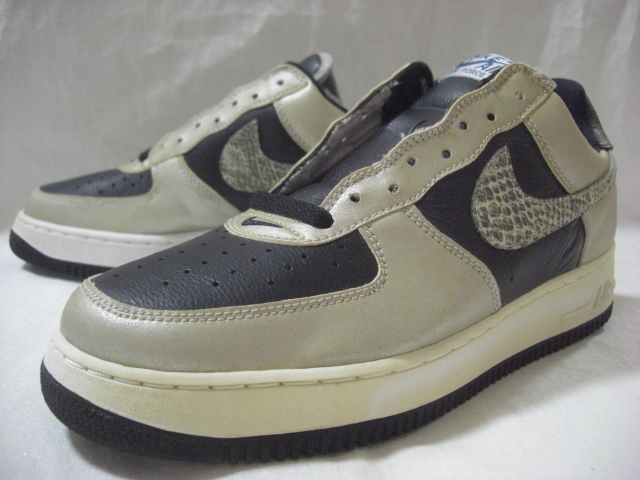 まとめ買いでお得 新品 DS 2001 NIKE AIR FORCE 1 B 黒蛇