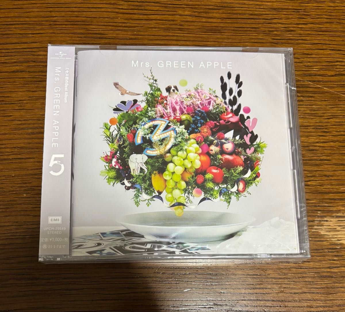 【5点新品未開封】Mrs. GREEN APPLE CD 6枚セット 新品・未開封 Mrs GREEN APPLE 5 通常盤 CD|Yahoo!フリマ(旧
