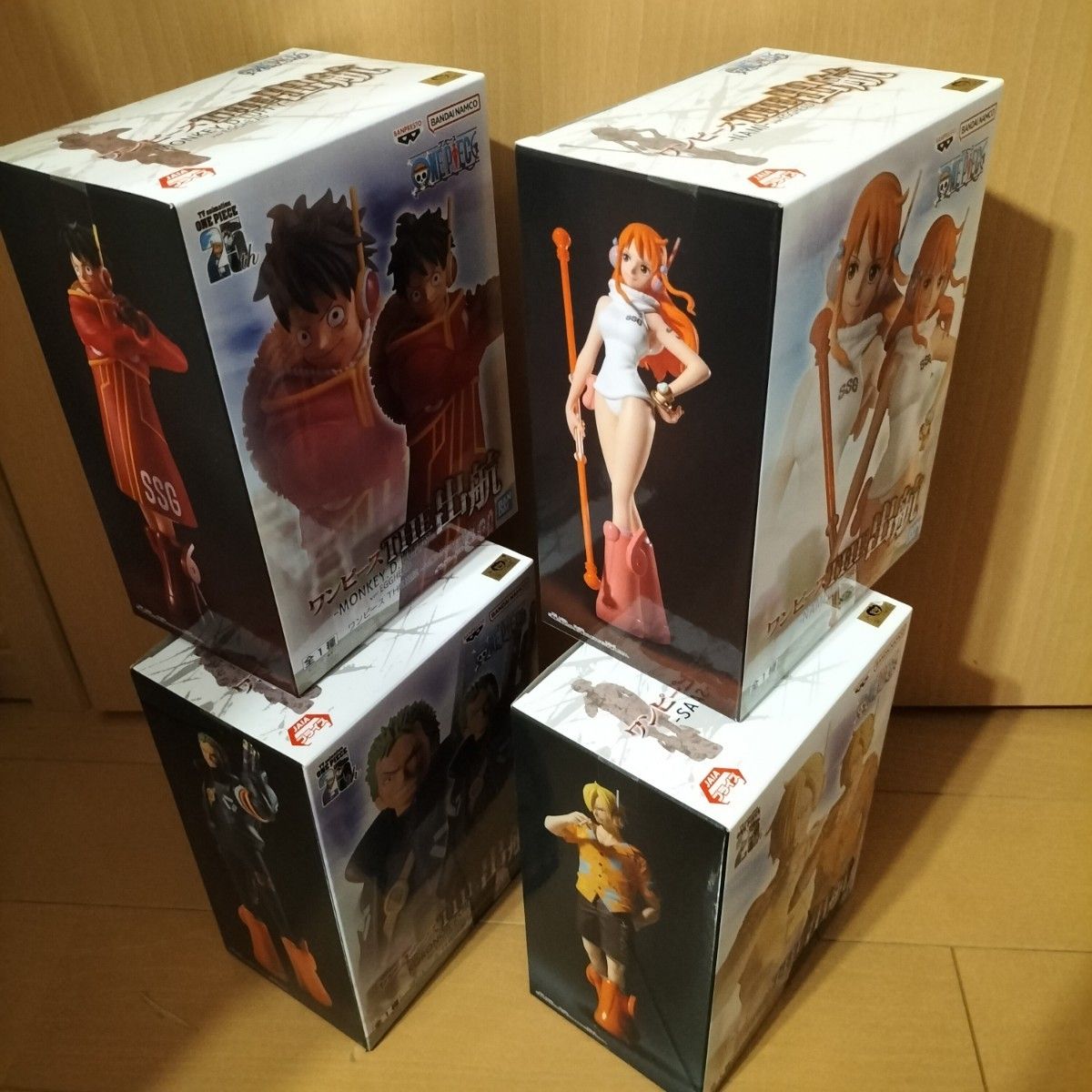 ワンピース プライズフィギュア10種まとめ売り 10点まとめ売り】ワンピース プライズ フィギュア THE 出航