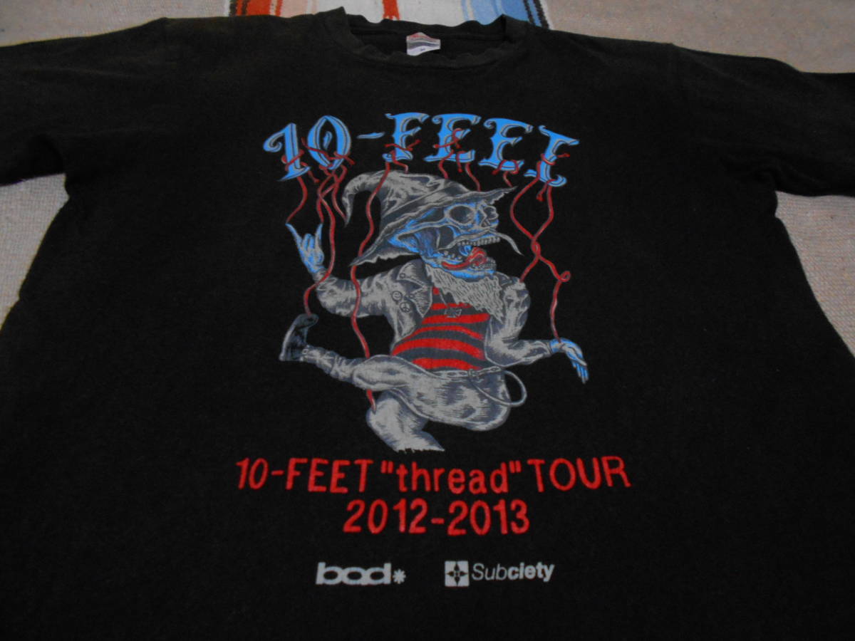 ２０１２年製 １０-FEET ”THREAD TOUR" SUBCIETY PUNK ROCK BAND パンク ロック バンド メロコア スケートボード SKATEBOARD THRASHER