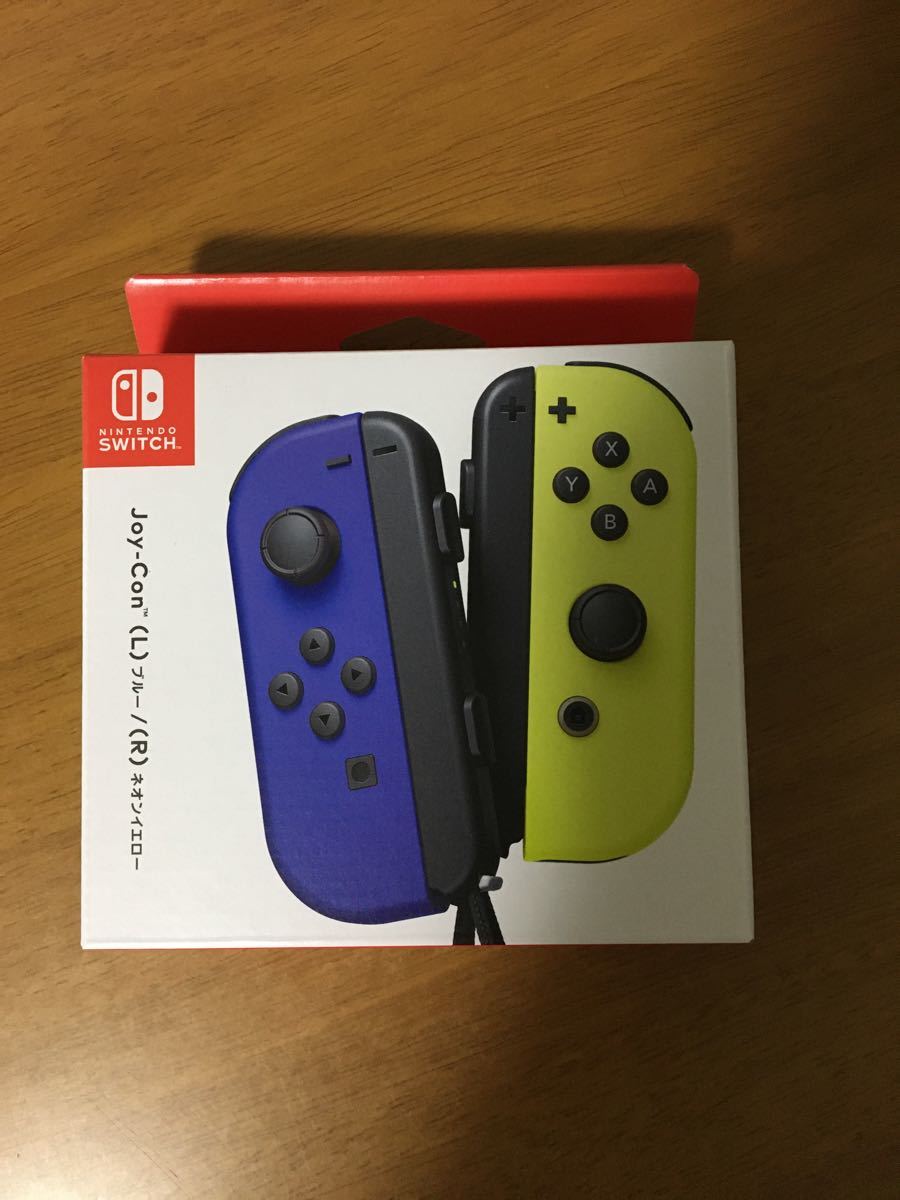 新品Joy-Con(L) ブルー / (R) ネオンイエロー