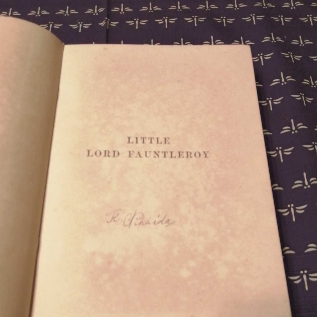 洋書　小公子　little lord fauntleroy _画像3