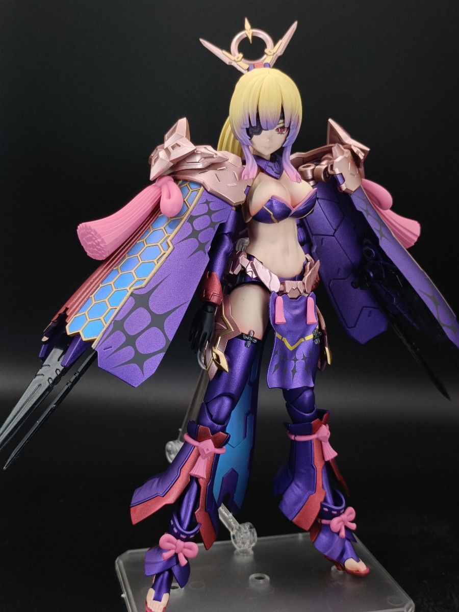 メガミデバイス 皇巫 アマテラス 完成品 塗装品 皇巫 アマテラス 日蝕 全塗装 完成品 メガミデバイス 全塗装