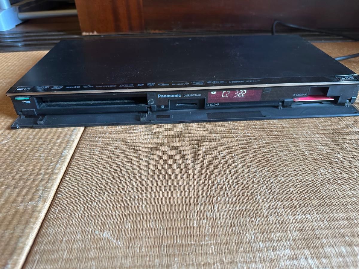Panasonic DMR-BWT620 ブルーレイレコーダー 箱無し取説無し Panasonic DMR-BWT620 ブルーレイレコーダー 箱無し取説無し