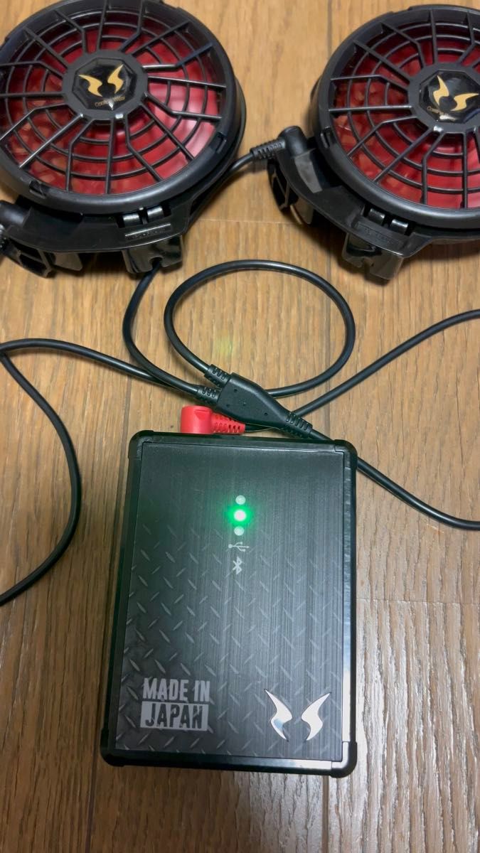 サンエス 空調風神服 SUN-S バッテリー ファン セット