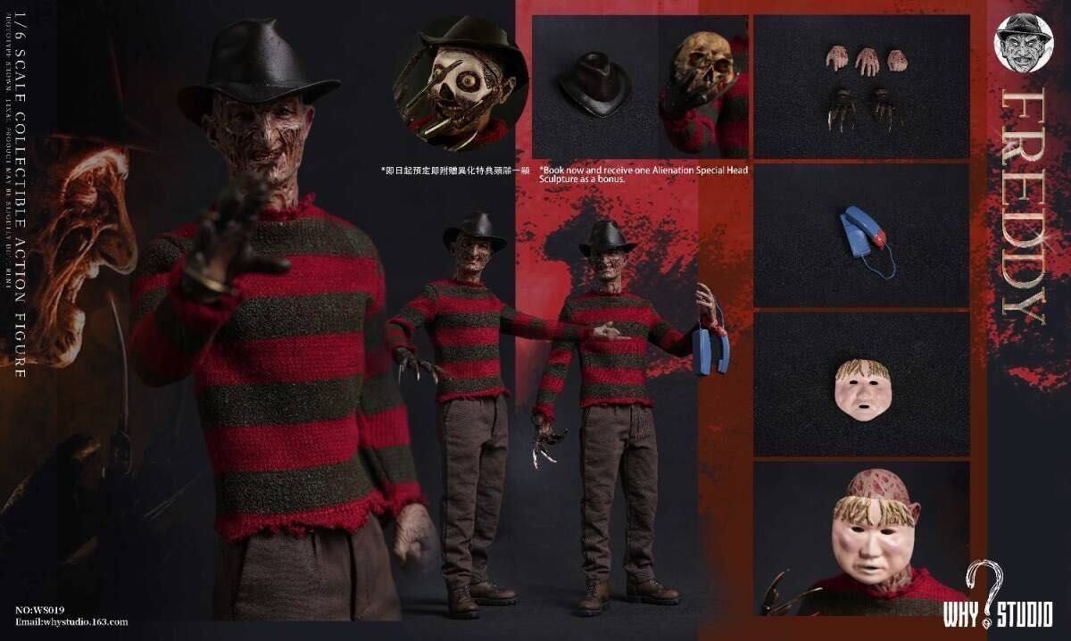 WHY STUDIO エルム街の悪夢WS019フレディ・クルーガー Freddy WHY STUDIO WS019 フレディ・クルーガー 『エルム街の悪夢