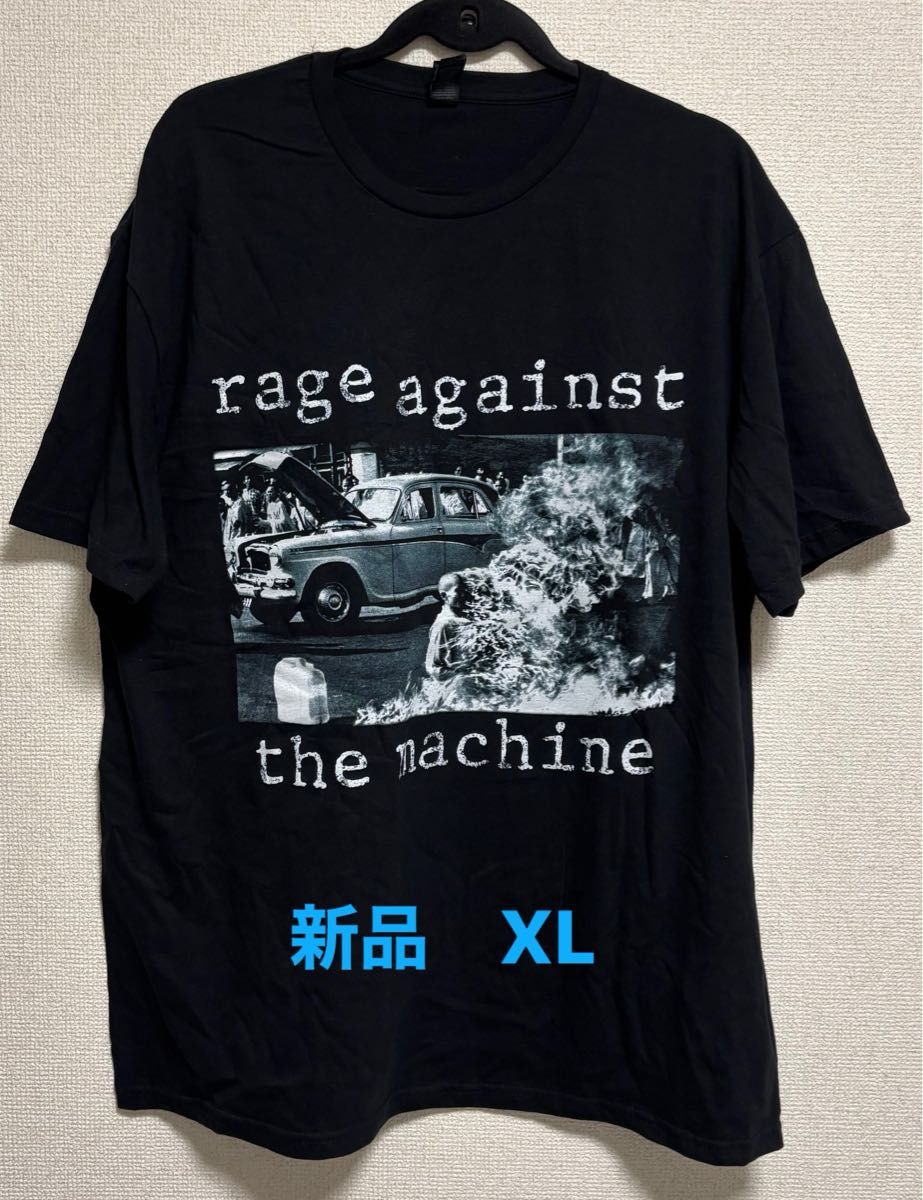 RAGE AGAINST THE MACHINE Tシャツ XLサイズ くらい 新品 RAGE AGAINST THE MACHINE Tシャツ XLサイズ レイジ