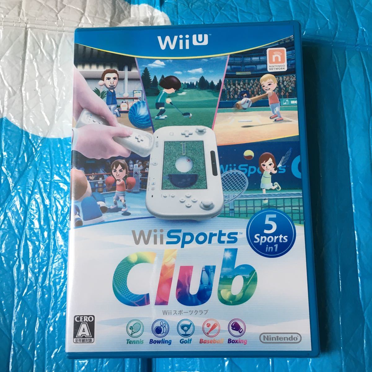 wii sports Club スポーツクラブ　未開封　新品　wii u 表紙多少色褪せあり