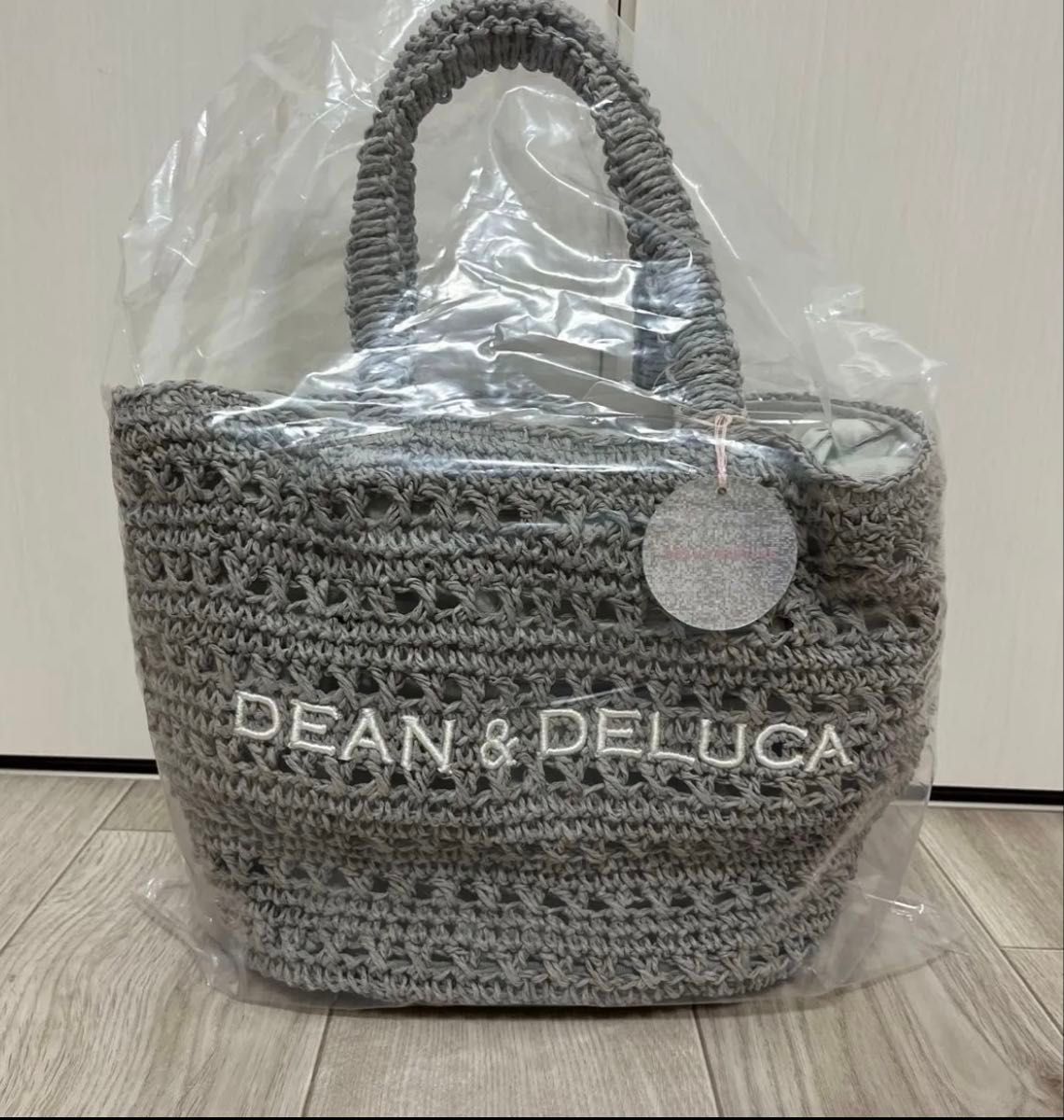 DEAN & DELUCA sグレー クロッシェ DEAN&DELUCA BEAMS クロッシェバスケットバッグS グレー|Yahoo