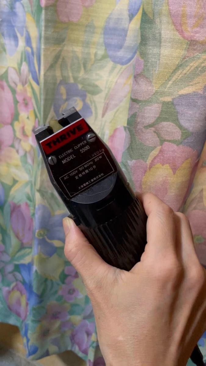THRIVE バリカン MODEL5500 ブラック 業務用