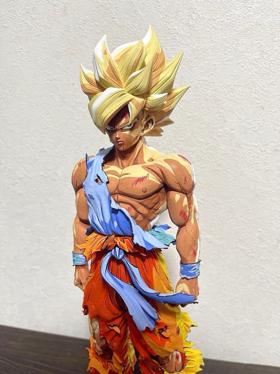 ドラゴンボール 孫悟空 フィギュア リペイント SMSP ドラゴンボール SMSP フィギュア 一番くじ 二次元彩色