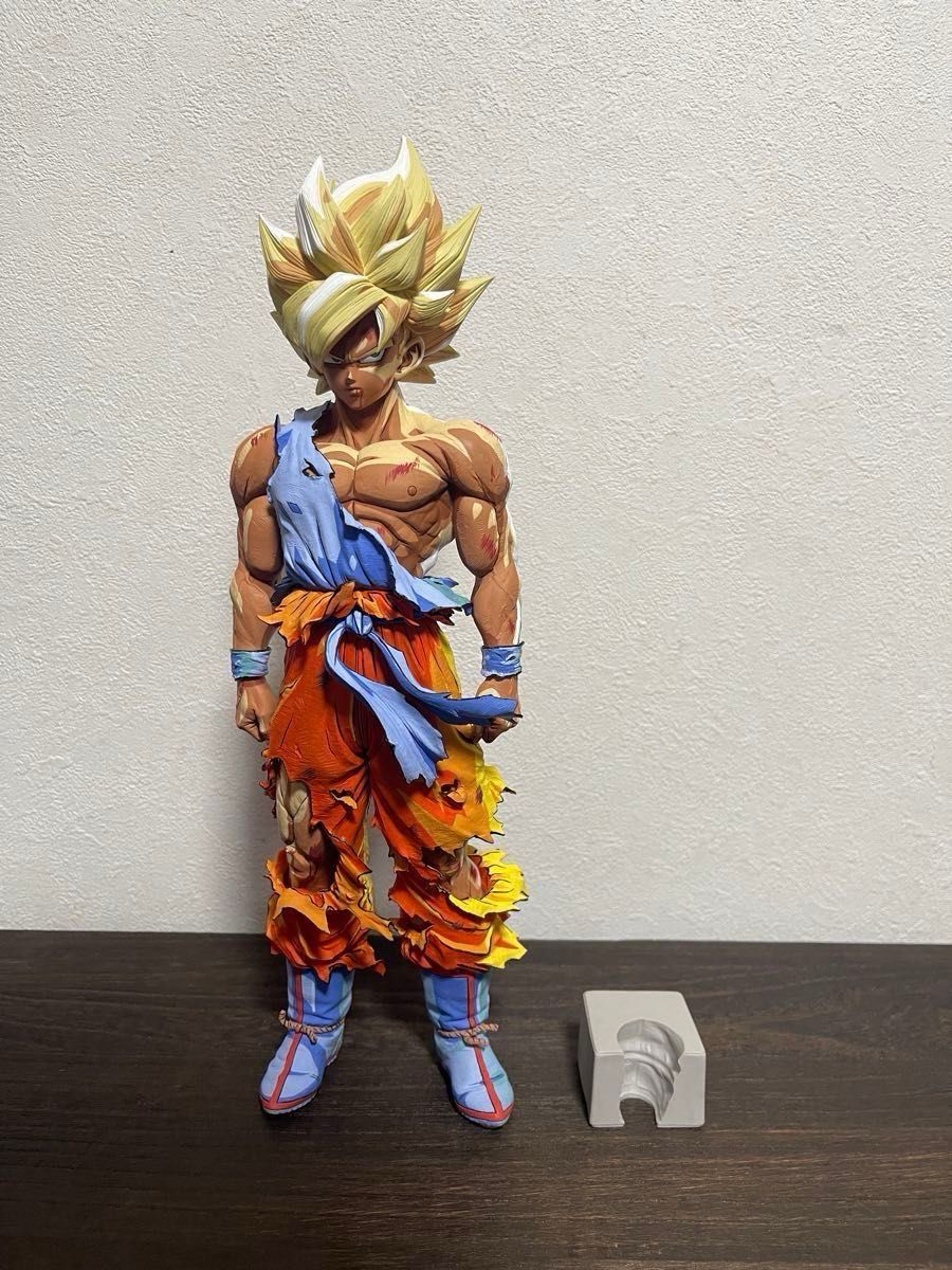 ドラゴンボール 一番くじ SMSP孫悟空 リペイント作品 ドラゴンボール SMSP フィギュア 一番くじ 二次元彩色