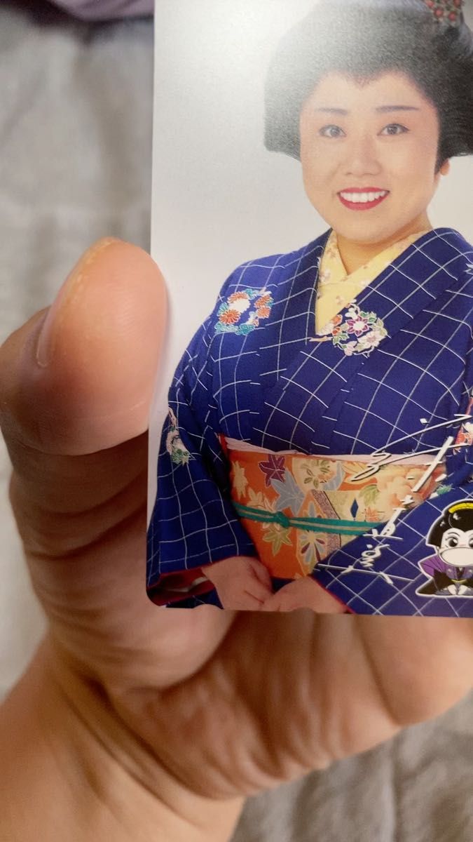 藤山直美 テレホンカード