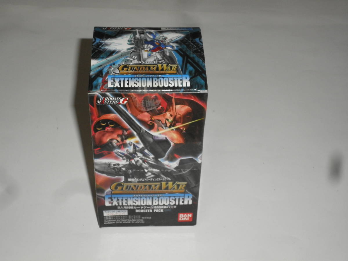 ▲ガンダムウォー　エクステンションブースター⇒1BOX(15パック入り)▲GUNDAM WAR カードダスマスターズ_画像1