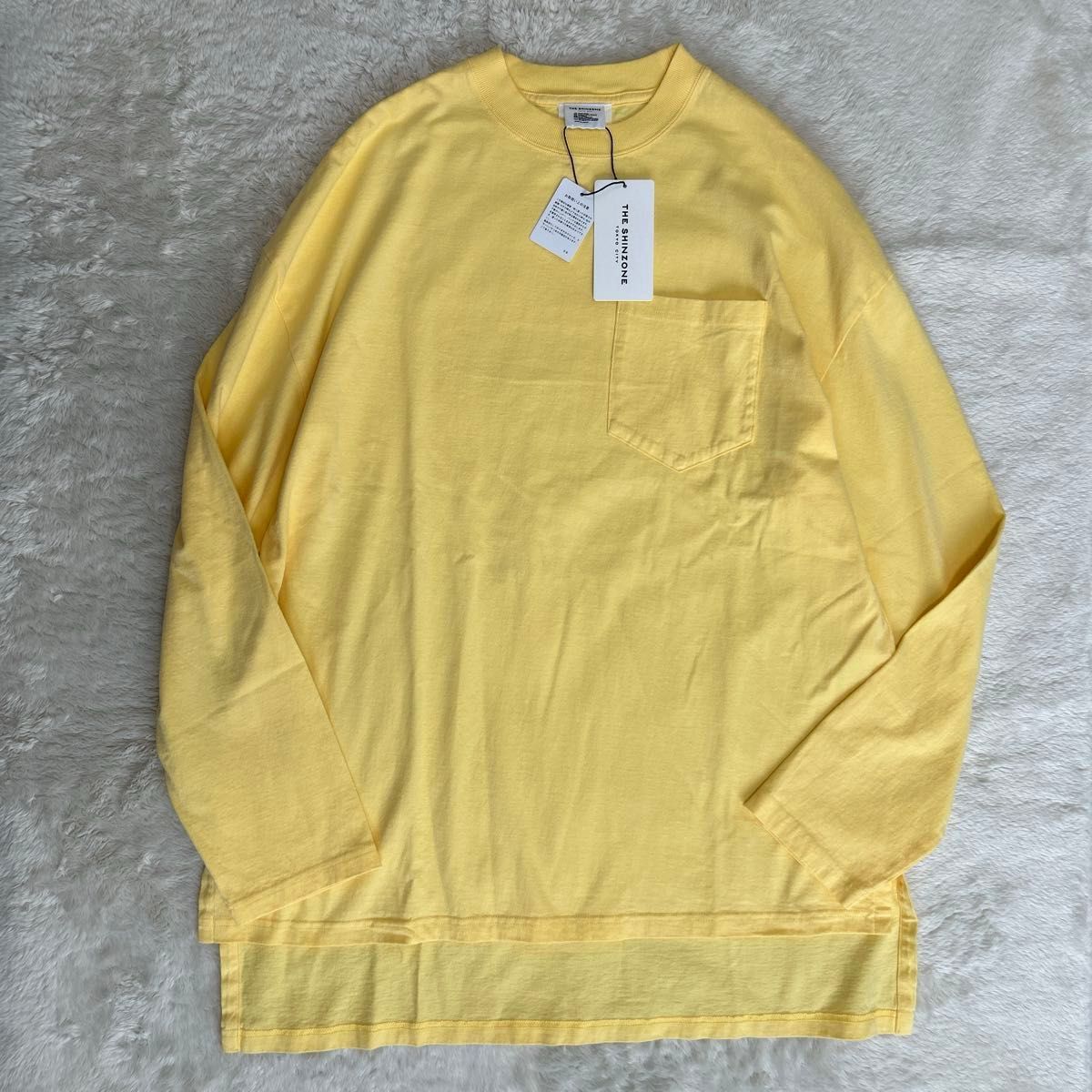 新品 24SS シンゾーン SIDE SLIT LONG TEE イエロー 新品 24SS シンゾーン SIDE SLIT LONG TEE イエロー|Yahoo