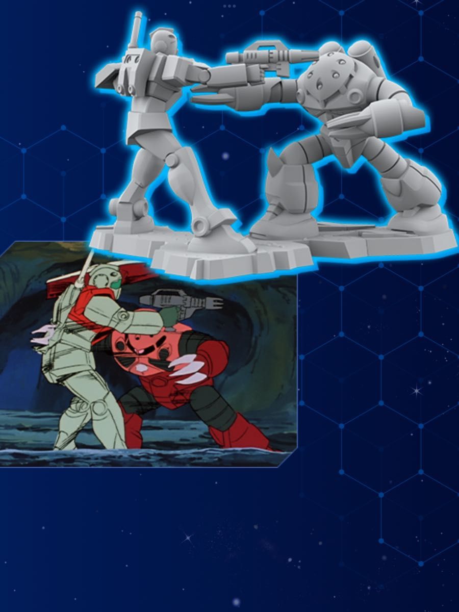 チョコサプ 機動戦士ガンダム ジム ズゴック 塗装済 チョコサプ 機動戦士ガンダム ジム & シャア専用ズゴック|Yahoo