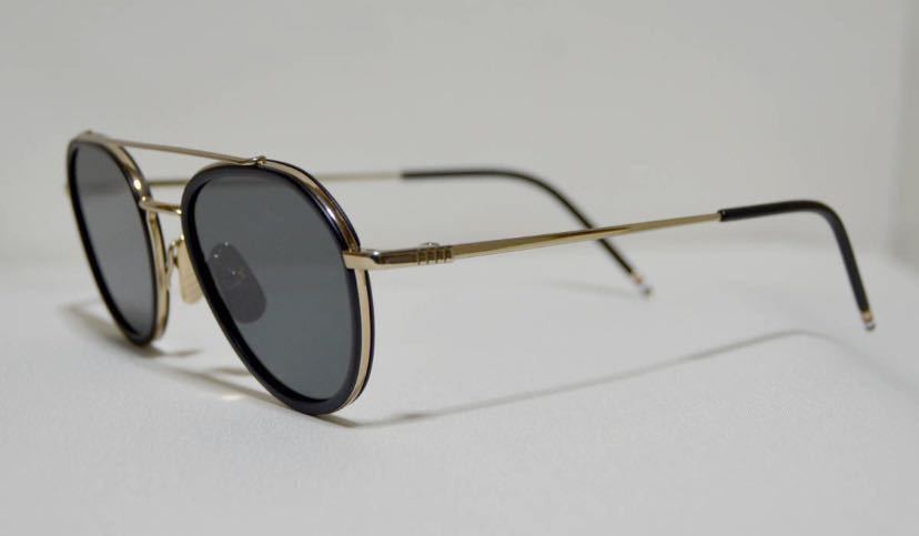 美品 送料込 トム・ブラウン THOM BROWNE TB-801 サングラス マット