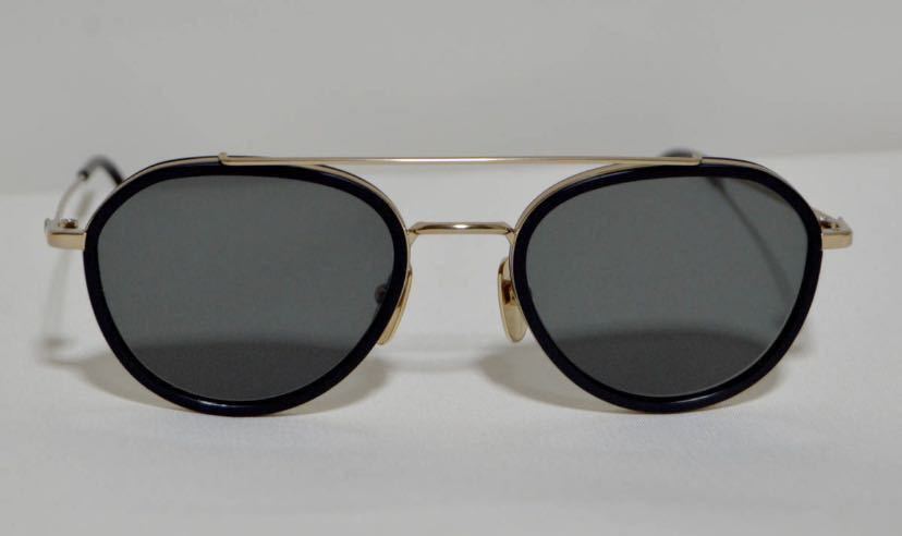 美品 送料込 トム・ブラウン THOM BROWNE TB-801 サングラス マット